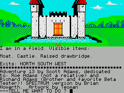 Adventure Number 13 - Sorcerer of Claymorgue Castle (1985)(Adventure International)